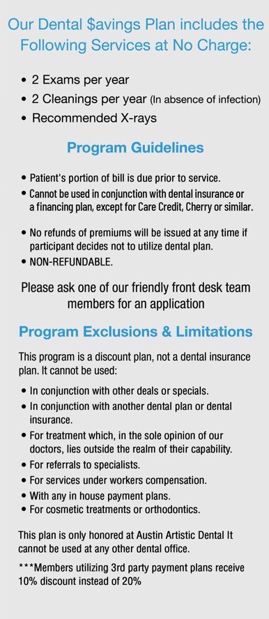 Dental Savings plan