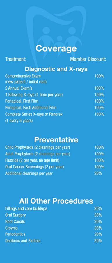 Dental Discount Plan